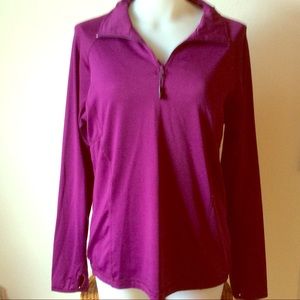 Snozu Activewear Performance zip top, size L